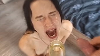 Puke version piss & anal training of young skinny sweetie plum 1 on 1 rough anal pounding saliva puking