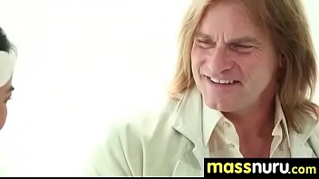 Lucky client gets a full service massage 21