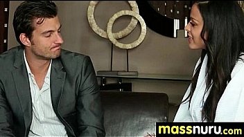 Nuru massage ends with a hot shower fuck 8