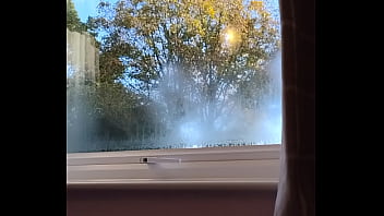 Naughty blow job at mates house