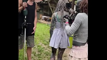 A little clip of bts from our filming days what’s the most fun part of creating something with friends #behindt