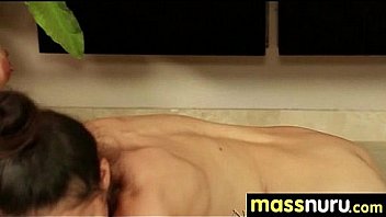 Japanese masseuse gives a full service massage 10