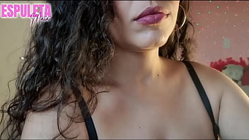 Joi ligando para a secretária safada punheta guiada com espuleta maia