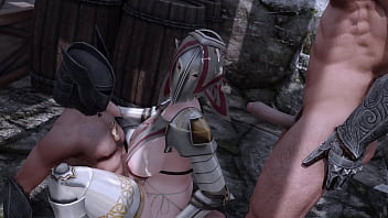 Vigilants of stendarr threesome skyrim
