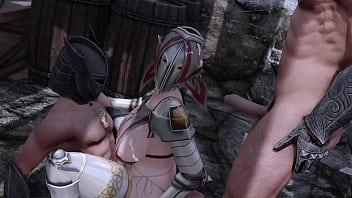 Vigilants of stendarr threesome skyrim
