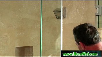 Sexy masseuse gives nuru massage 07