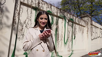 German scout petite columbian girl sofia smith talk to casting fuck at holiday trip in berlin