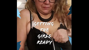 Getting the girls ready for the night out