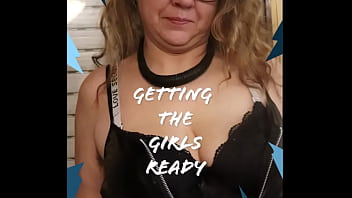 Getting the girls ready for the night out