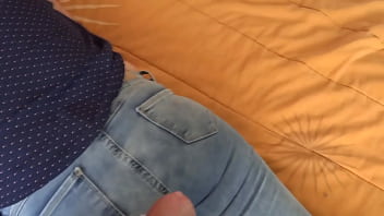 Stepbrother makes me cum after my intense orgasms he wants to put it in my ass