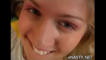 Remarkable blonde darling zhenya gets roughly slammed