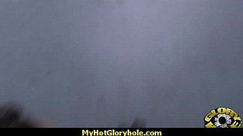 White milf sucking and licking a black cock 19