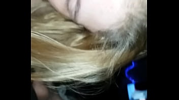 My girl giving me some head