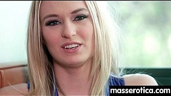 Teen eats milf pussy at oily threesome 12