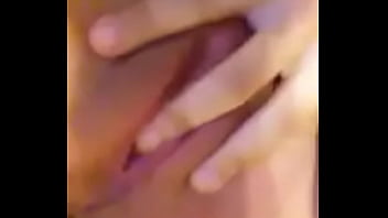 Young sexy latina cums hard