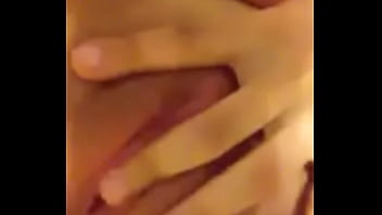 Young sexy latina cums hard