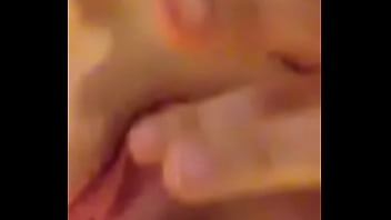 Young sexy latina cums hard