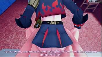 Burnice white having musical sex zenless zone zero full & pov on sheer & fantasyking3