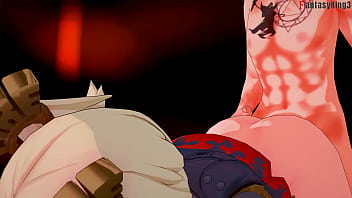 Burnice white having musical sex zenless zone zero full & pov on sheer & fantasyking3