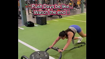 Push Days Be Like Watch The End 180lbs Sled Push Efc Shoes Nikewomen & Shorts Rmour #gym #fitness #work thumbnail