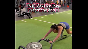 Push Days Be Like Watch The End 180lbs Sled Push Efc Shoes Nikewomen & Shorts Rmour #gym #fitness #work thumbnail