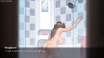 Summertime saga by darkcookie caught his big natural boobs stepsis jenny playing with her huge boobs with another girl