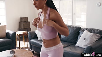 Black Dude Hides In The Closet To Watch Young Ebony Lesbos thumbnail