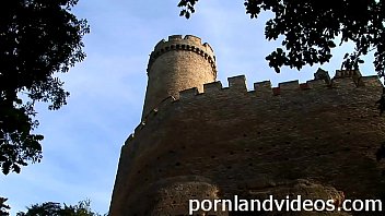 Tender lesbian love with young village teens