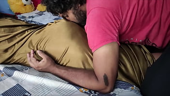 Real couple's first night alone in the room