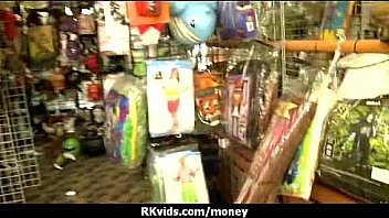 Desperate teen naked in public and fucks to pay rent 11