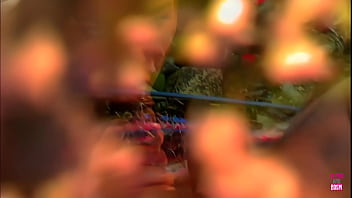 In a picturesque woodland an attractive woman with dark hair engages in intense sexual activity with a muscular man adorned with tattoos In a picturesque woodland an attractive woman with dark hair engages in intense sexual activity with a muscular man adorned with tattoos