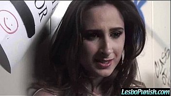 Naughty milf lesbians indigo&jenna in hard punish sex on camera clip 22