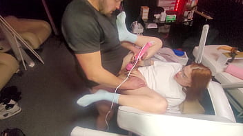 Multi orgasm a cap girl by penetrating her pussy and using magic wand she have a lot of fun for it