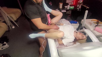 Multi orgasm a cap girl by penetrating her pussy and using magic wand she have a lot of fun for it