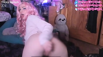 Watch me put carrots in my holes and cum while getting my tight little asshole pounded teaser