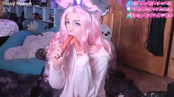 Watch me put carrots in my holes and cum while getting my tight little asshole pounded teaser