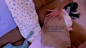 Sexy teen blonde seduced by a producer