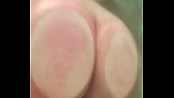 Girl shaking big ass in shower