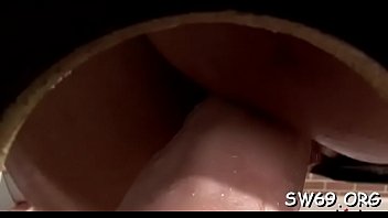 Large oozy facial at gloryhole