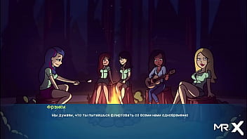 Skinny ass sits on a man's face