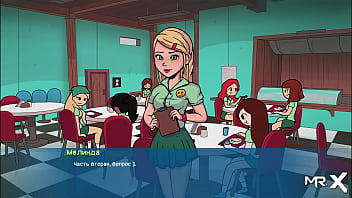 Skinny ass sits on a man's face