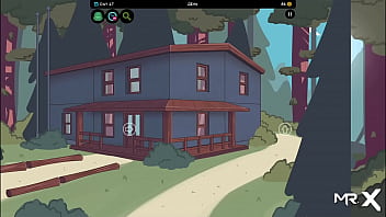 Skinny ass sits on a man's face