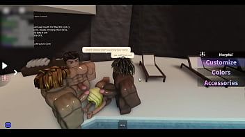 Brazilian slut gets approached by 3 big cocks