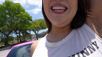 Teddy tarantino gets insane public carwash blowjob by sherri moon & almost getting caught