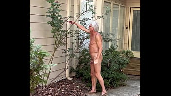 Nakedman15 naked gardening 2
