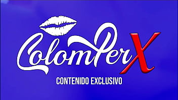 Big tits latina rides dildo on her chest – colomperx real tease