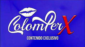 Big tits latina rides dildo on her chest – colomperx real tease