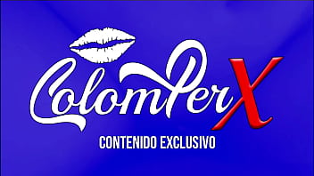 Big tits latina rides dildo on her chest – colomperx real tease