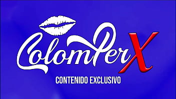 Big tits latina rides dildo on her chest – colomperx real tease