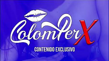 Big tits latina rides dildo on her chest – colomperx real tease